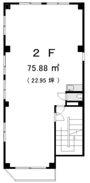 ミルフォード高円寺ビル2F 間取り図