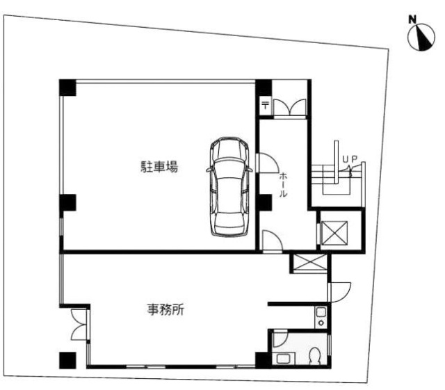 アイエフ湯島1F 間取り図