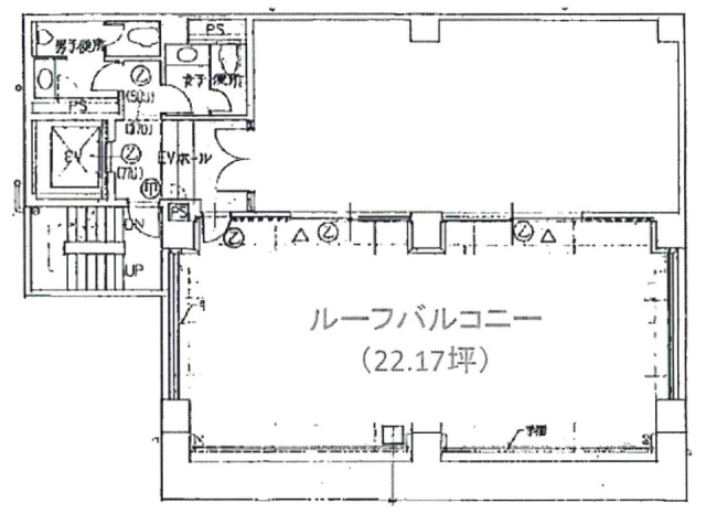 ユニゾ原宿(原宿325)ビル5F 間取り図
