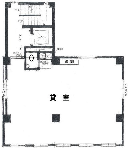 日桂ビル2F 間取り図