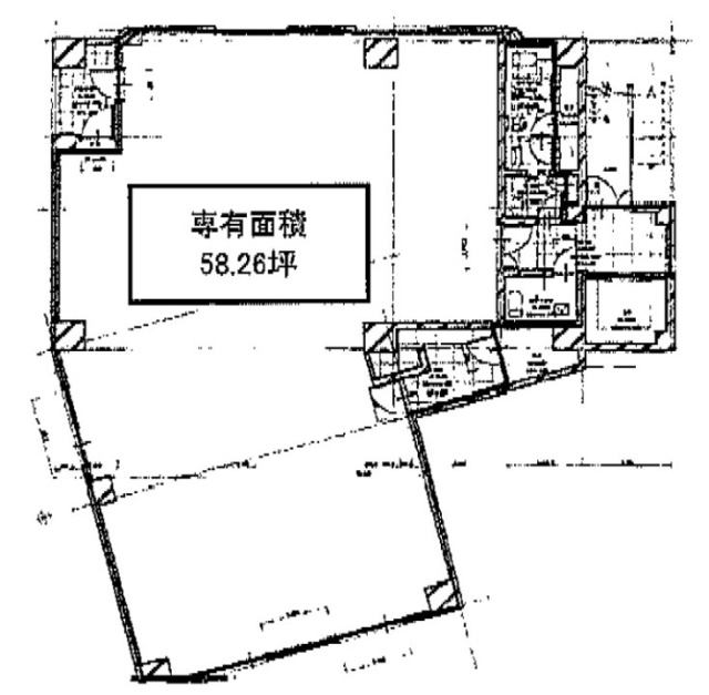 秋葉原花岡ビル4F 間取り図