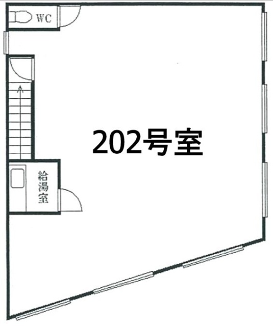 松本ビル202 間取り図