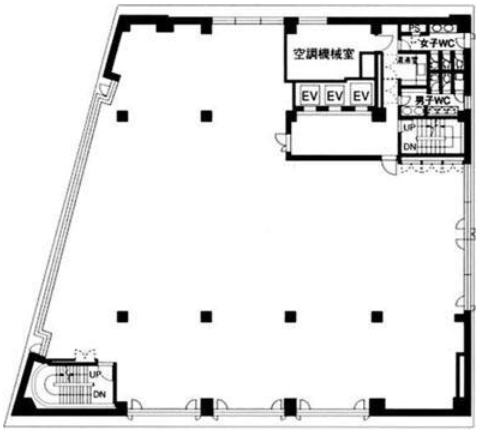 KDX江戸橋ビル4F 間取り図