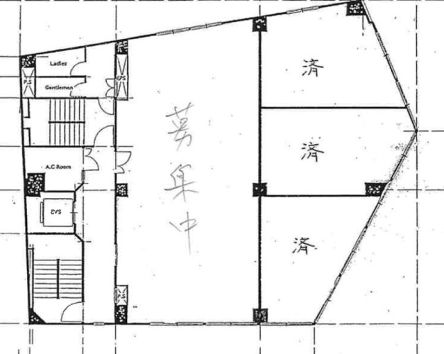 曙ビル2F 間取り図