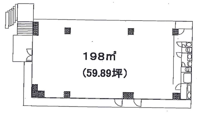 高野山第一ビル2F 間取り図