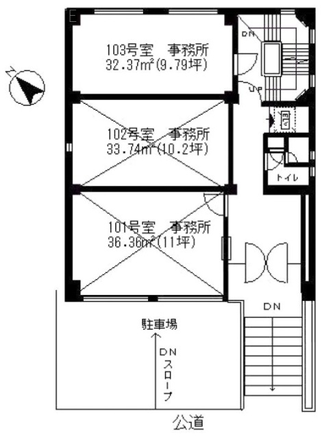 楽器会館103 間取り図