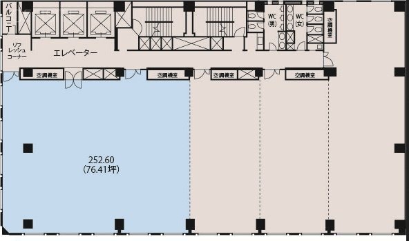 横浜ファーストビル12F 間取り図