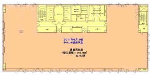 三井住友海上テプコビル6F 間取り図