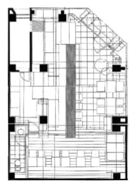 志貴野ビル1F 間取り図