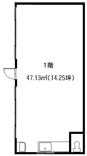 村田ビル1F 間取り図