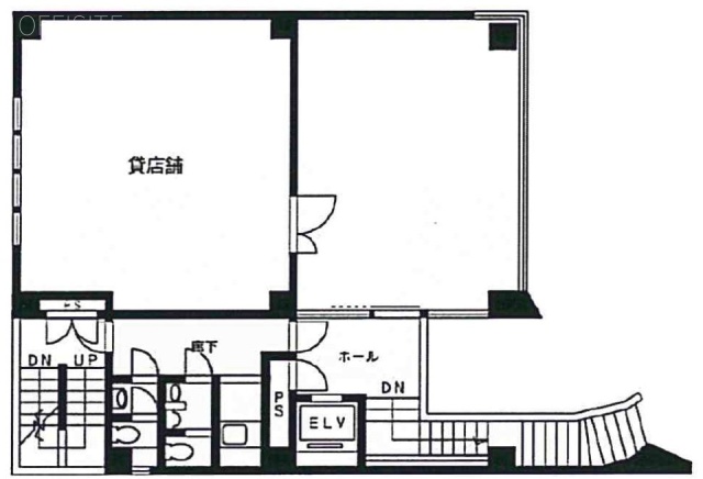 KAビル2F 間取り図