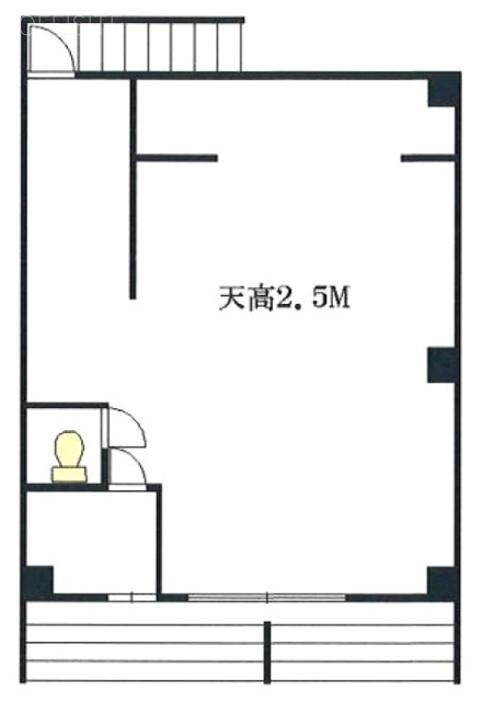 ヨウコースクエア上池袋ビル1F 間取り図