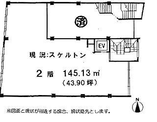 東通ビル2F 間取り図