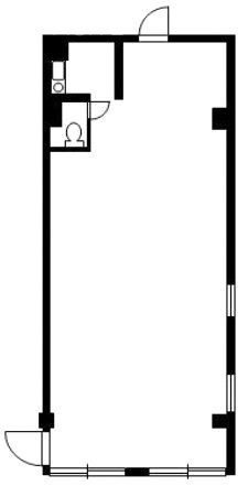 毛利ビル302 間取り図