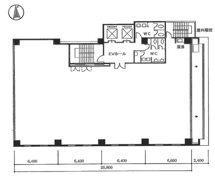 御徒町ビル4F 間取り図