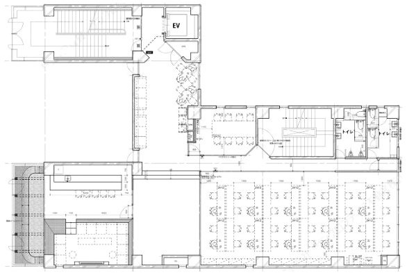 Uniーworks新宿御苑2F 間取り図
