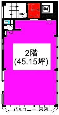 石原ビル2F 間取り図