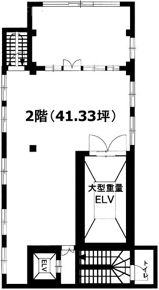 石井ビル2F 間取り図