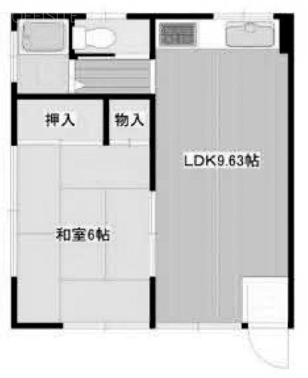 エクレール代官山103 間取り図
