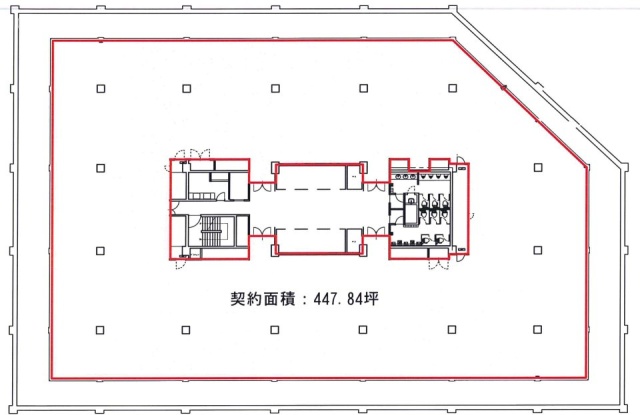 紀尾井町パークビル9F 間取り図