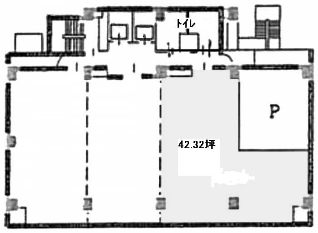 銀座東洋ビル4B 間取り図