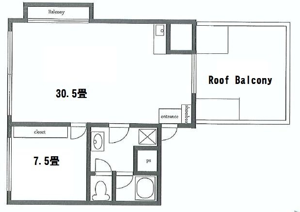 メルスサイトー11F 間取り図