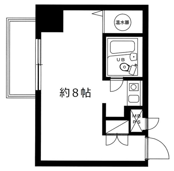 ライオンズプラザ恵比寿708 間取り図