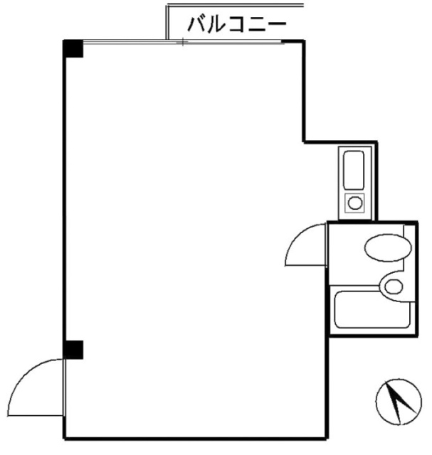 ベルナール青山202 間取り図