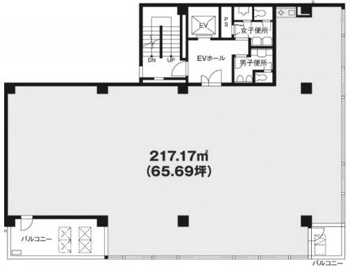 大新京ビル2F 間取り図