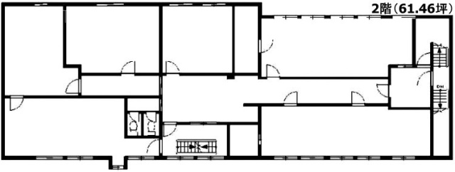 大友ビル2F 間取り図