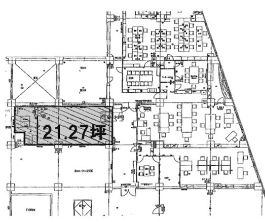 TN(三信倉庫)ビル2F 間取り図