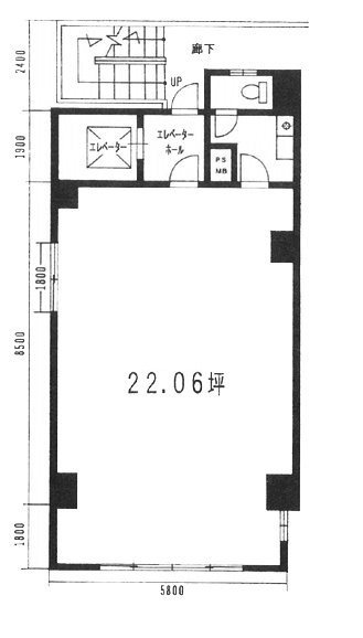 南池袋ビル2-2 間取り図