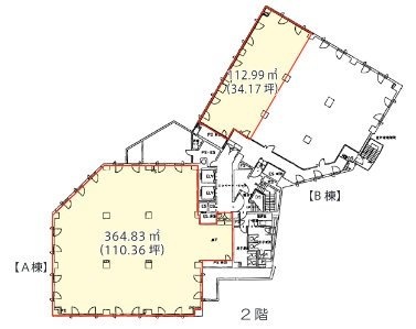 西五反田7丁目ビル2F 間取り図