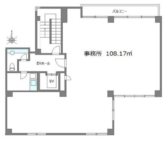 メロディー廣田201 間取り図