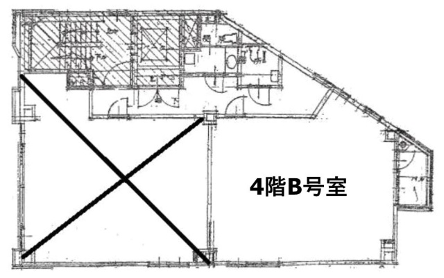 ヤマヨシビルB 間取り図