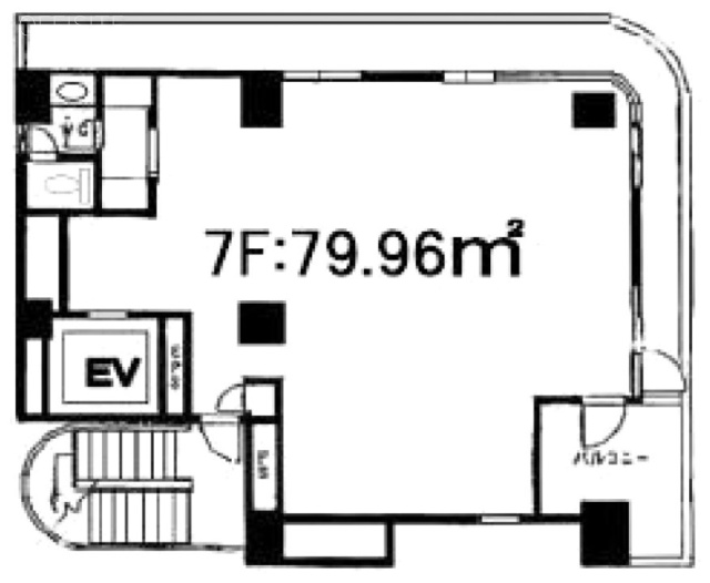 第三共立ビル7F 間取り図