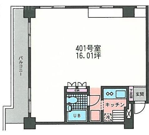 バルビゾン11401 間取り図