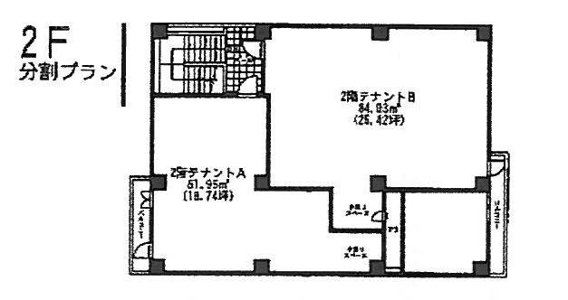 南青山T・MビルAB 間取り図