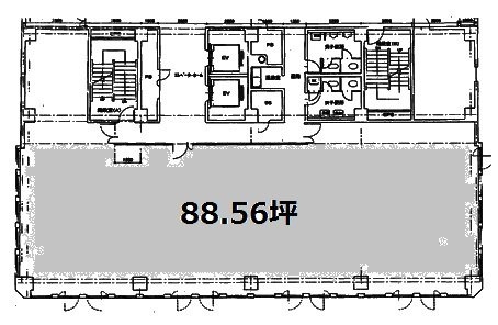 朝日生命川崎ビル5F 間取り図