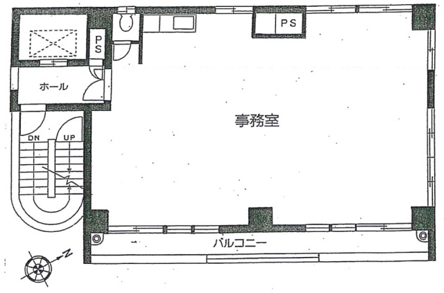 明光ビル3F 間取り図