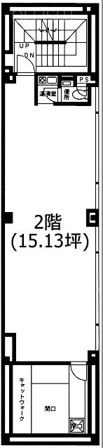 バルビゾン62ビル2F 間取り図