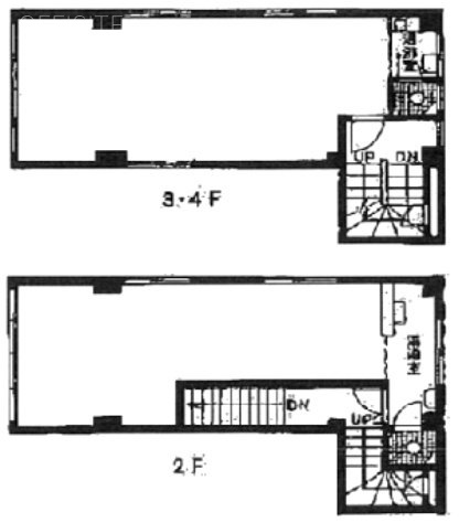 リムビル2F～4F 間取り図