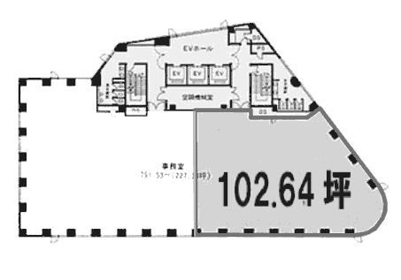 シモモトビルB 間取り図