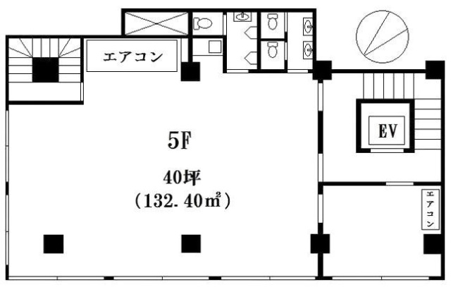 深野ビル5F 間取り図