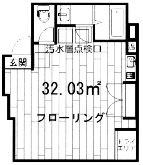 ファミリー南青山ビルB1F 間取り図