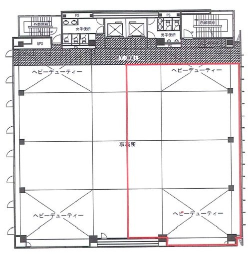 音羽プライムビル1 間取り図