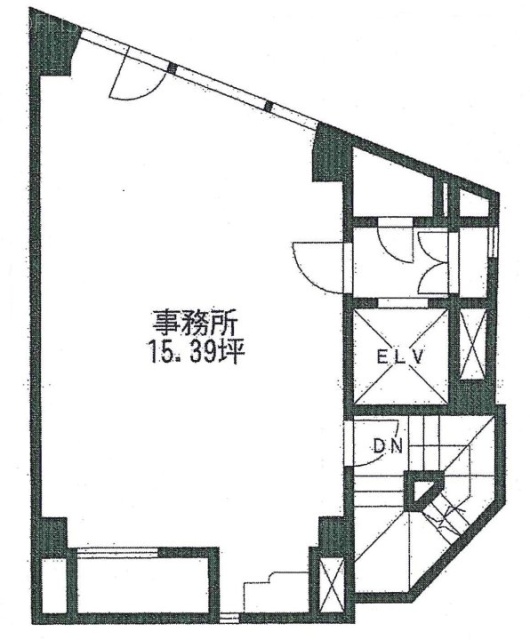 須田町パークビル4F 間取り図