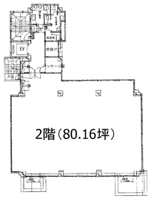 菱進九段ビル2F 間取り図