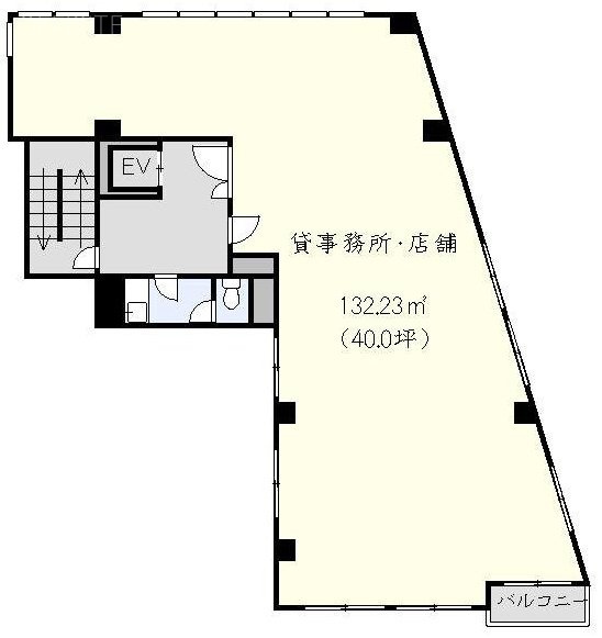 OKビル6F 間取り図