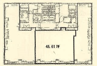 平河町センタービル9F 間取り図